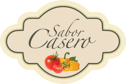 Sello de cocina de Sabor Casero